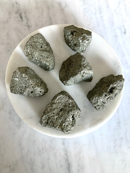 Iron Pyrite Fools Gold Rough Crystal Stone