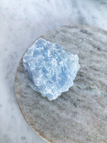 Blue Calcite Crystal Stone