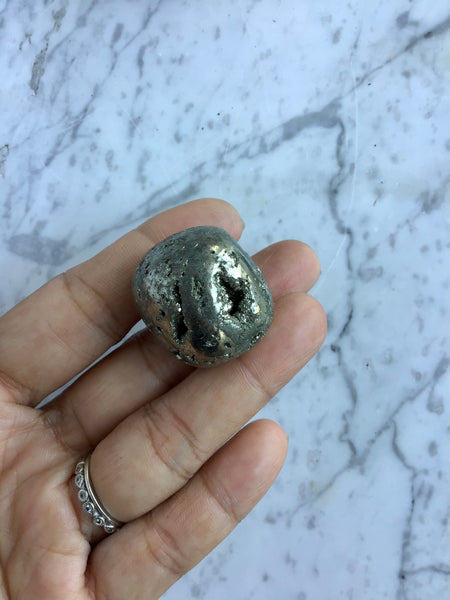Iron Pyrite Fools Gold Polished Crystal Stone