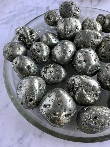 Iron Pyrite Fools Gold Polished Crystal Stone