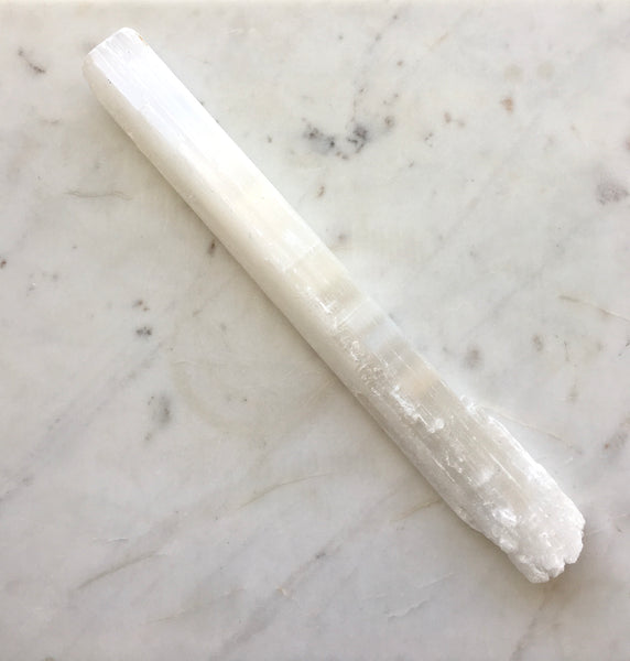 Selenite Crystal Wand *various sizes available