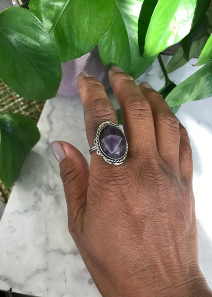 Gaby Amethyst Stone Ring