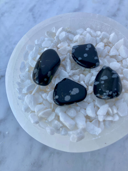 Snowflake Obsidian Crystal Stone