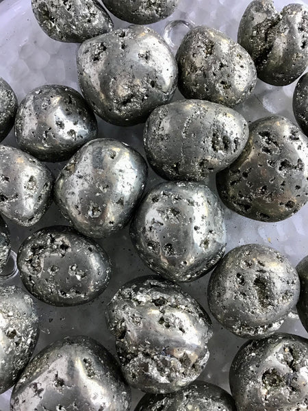 Iron Pyrite Fools Gold Polished Crystal Stone