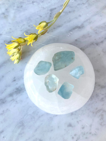 Blue Topaz Crystal Stone