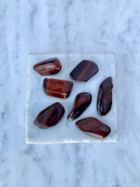 Red Tigers Eye Crystal Stone