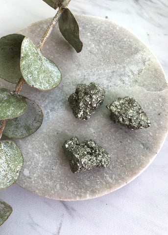 Iron Pyrite Fools Gold Rough Crystal Stone