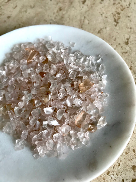 Terrarium Pink Colored Fire Glass Gems Chips