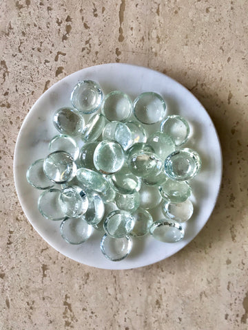 Terrarium Clear Polished Glass Gems