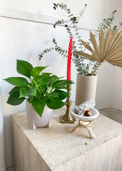 Marble Smudge Burn Bowl