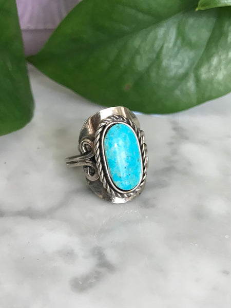 Gaby Amazonite Peruvian Ring