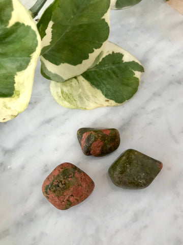 Unakite Crystal Stone