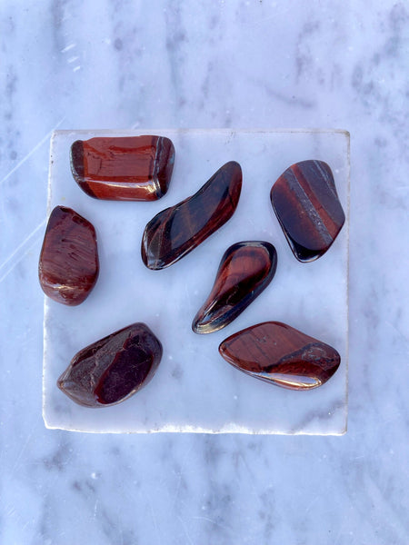 Red Tigers Eye Crystal Stone