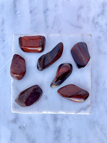 Red Tigers Eye Crystal Stone