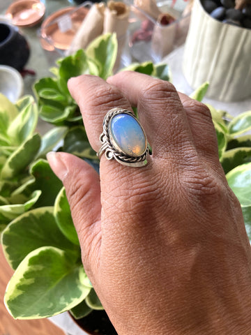 Gaby Opaline Stone Ring