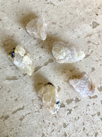 Rutilated Quartz Crystal Stone