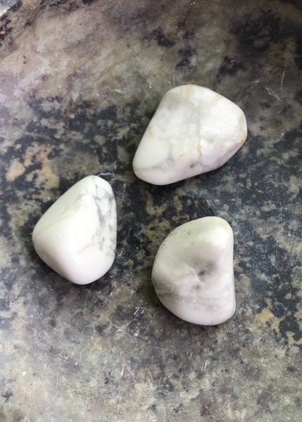 White Howlite Crystal Stone