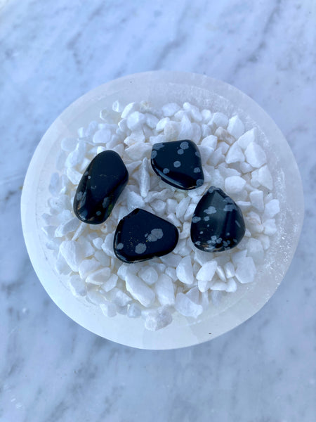 Snowflake Obsidian Crystal Stone