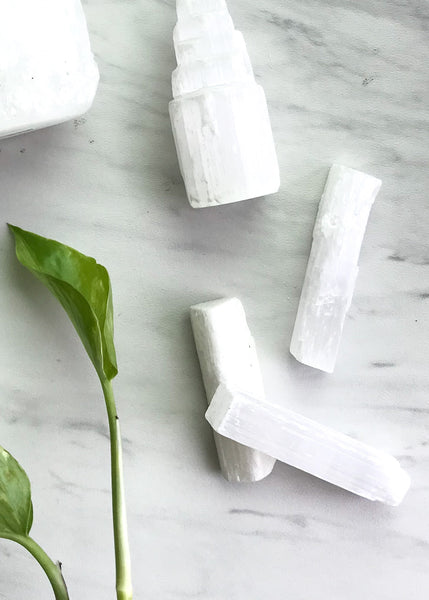 Selenite Crystal Wand *various sizes available
