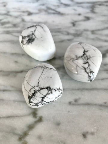 White Howlite Crystal Stone